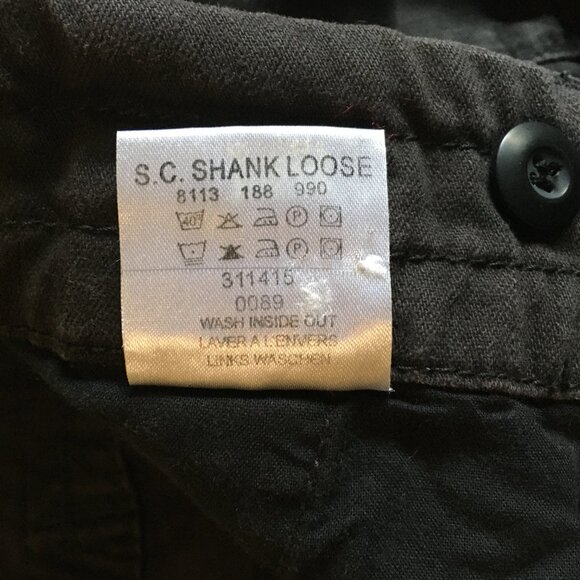 Vintage Dark Gray G-Star RAW Denim S.C. Shank Loose RN 104606 Size 36 X 32. - Picture 13 of 13